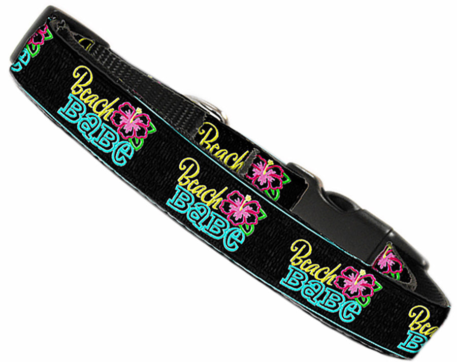 Beach Babe Dog Collar