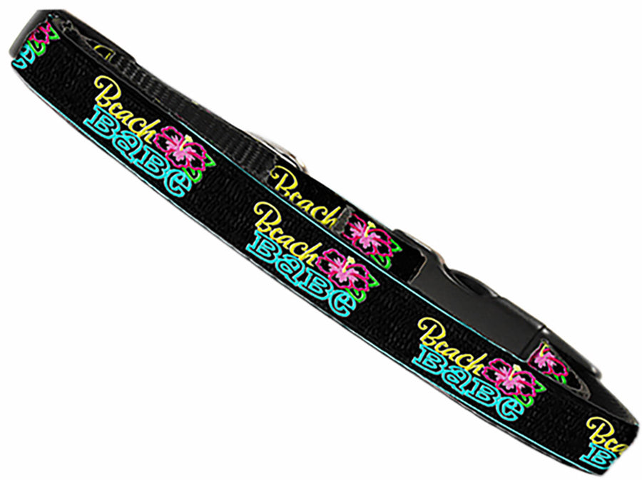 Beach Babe Dog Collar