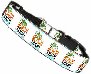 Beach Bum Dog Collar